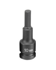 GRE2910M image(0) - Grey Pneumatic 1/2" Drive x 10mm Hex Driver