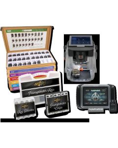 Nitrous Keys Complete Keymaking System with AutoProPAD (Triton Key Machine, Nitrous Keys Remotes Complete Bundle, Full MFK Set)