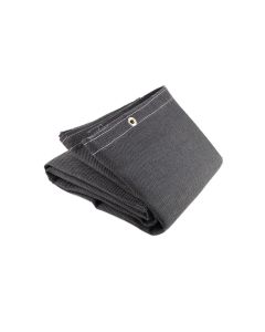 Jackson Safety Welding Blanket - Vermiculite Coated Fiberglass - Weight (per sq. yd.) 24 oz - Thickness 0.03" - Black - 10' x 10'