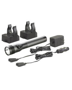 Streamlight Stinger DS LED HL - 120V/100V AC/12V DC &hyphen; 2 Holders - Black