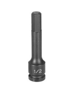 Grey Pneumatic 1/2" Drive x 11mm Hex Driver 4" Length