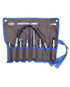 INT8090 image(1) - American Forge & Foundry 7 pc. Lubrication Adapter Kit