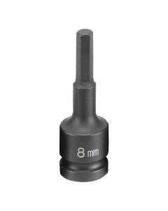 GRE2908M image(1) - Grey Pneumatic 1/2" Drive x 8mm Hex Driver