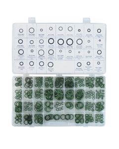 FJC DELUXE O-RING KIT 34 SIZES DOMESTIC 350 PCS