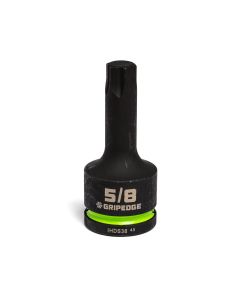GETIHDS38 image(0) - Grip Edge Tools 5/8" 3/4" Dr Impact RPT Hex bit socket