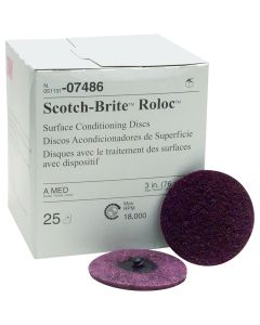 3M DISC ROLOC 3 MD 25/BG RED