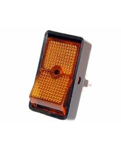 The Best Connection 16 Amp 12V Blue Rocker On-Off