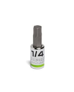 Grip Edge Tools 1/4" 1/4" Dr Short RPT Hex Bit Socket