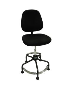 ShopSol Workbench Big & Tall Chair Ind. Fabric 400lbs Cap