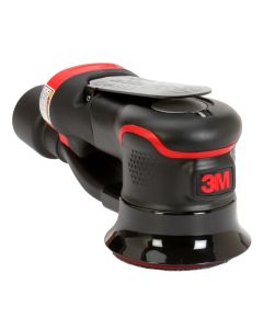 3M Pneumatic Precision Random Orbital Sander 33797, 75 mm (3 in), 2.5 mm (3/32) Orbit, Vacuum-Ready, 1/Case