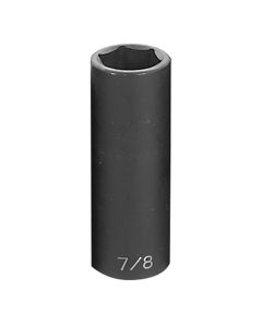 GRE2028D image(0) - Grey Pneumatic 1/2" Drive x 7/8" Deep Socket
