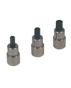 LIS12550 image(2) - Lisle SOCKET BIT SET BRAKE CALIPER 3 PC 3/8IN DRIVE