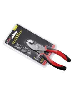 KTI53006 image(0) - K Tool International Pliers Slip Joint 6 Inch Red Handle