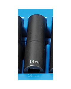 GRE2114MD image(1) - Grey Pneumatic 1/2" Drive x 14mm Deep - 12 Point Socket