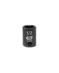 KDT84308N image(0) - GearWrench 3/8 Inch Drive 6 Point Standard Impact SAE Socket 13/16 Inch
