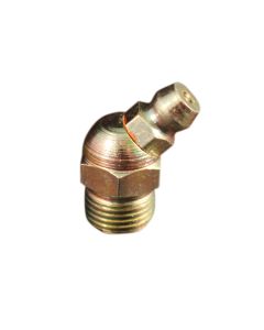 Milton Industries Grease Fitting 1/8"- 27 Pipe Thread , 45&deg;, 5-pk