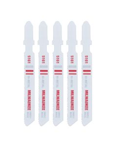 MLW48-42-5161 image(1) - Milwaukee Tool 3" 24 TPI Bi-Metal Jig Saw Blade (5 PK)