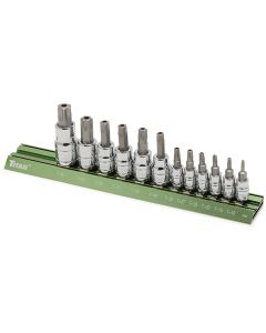 TIT16121 image(2) - TITAN 12-PC TAMPER RESISTANT TORX BIT SET