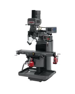 JET690622 image(0) - Jet Tools JTM-1050EVS2/230 Mill With Acu-Rite 203 DRO With X and Y-Axis Powerfeeds and Air Powered Drawbar