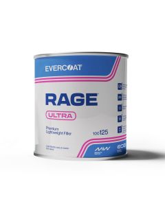Fibre glass Evercoat Rage Ultra 100125 Body Filler, 1 gal Can, Light Gray, Paste
