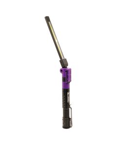 K Tool International 350 Lumen 3-Way Foldable Slim Work Light (Purple)