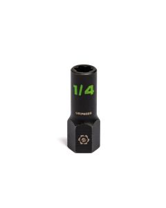 GETXAS22 image(0) - Grip Edge Tools 1/4" 1/4" Dr RPT Socket Extractor with FORS (Standard Length)
