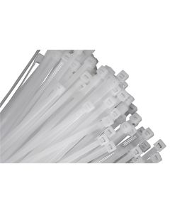K Tool International Cable Zip Tie 4 in. Natural 100/Pack 18 lb. Tensile
