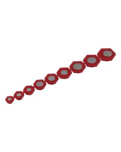 KAS520 image(1) - Lang Tools (Kastar) 520 - 9 Pc. Magnetic Socket Inserts (SAE)