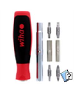 Wiha Tools Wiha 11inOne Multi-driver w/ 8 essential screwdriver and 3 nut driver tip profiles