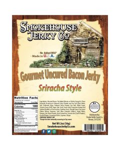 THS799430-370295 image(0) - Tender Heifer Snack Co. Sriracha Bacon Jerky - 2oz