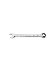 KDT86922 image(0) - GearWrench 22m 90-Tooth 12 Point Ratcheting Combination Wrench