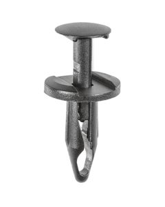 AVCAP19801 image(0) - AUVECO AP19801 Push-Type with Closed End Type 3 Wheel Opening Molding Retainer, 19/32 in Dia Head x 3/4 in L Stem