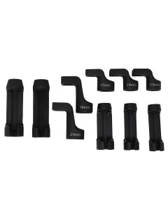 CTA8857 image(2) - CTA Manufacturing 10 Pc. Flare Nut Socket Set - EGT & Fuel Lines
