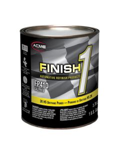 Finish 1 Automotive Refinish Products FP410-1 High Build 2K HS Urethane Primer, 1 gal Can, Gray, 4:1 Mixing
