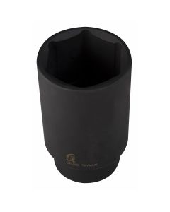 SUNEX SOCKET IMPACT 9MM 1/2IN. DRIVE DEEP 6 POINT