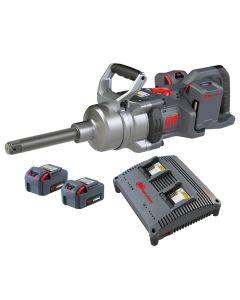 IRTW9691TL-K4 image(0) - Ingersoll Rand 1" 20V Cordless Forward Torque Limited Impact Wrench 4 Battery Kit, 6" Ext Anvil