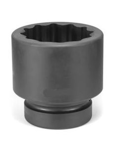 Grey Pneumatic 2-1/2" Drive x 95mm Standard - 12 Point Socket