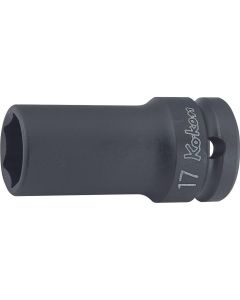 KKN14301X-13 image(0) - Ko-ken USA 14301X-13 1/2 Sq. Dr. Socket 13mm 6 point Length 60mm Thin walled