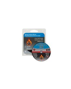 HIT520-50 image(0) - High Teck Products 520-50 Cut-Off Wheel, 3 in Dia x 3/16 in in THK, 3/8 in Center Hole, Aluminum Oxide