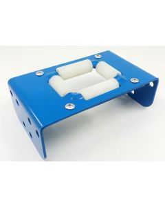 BLBRSRPDA-BLUE image(0) - BluBird Roller Plate Assembly for Dual Arm Reel All Sizes - Blue