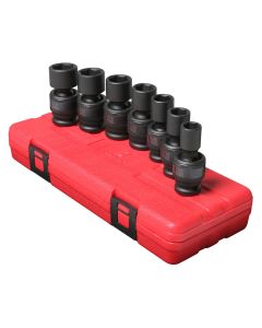 SUN2654 image(1) - SUNEX SOCKET SET IMPACT 1/2IN. DRIVE 7 PC UNIV STD SAE
