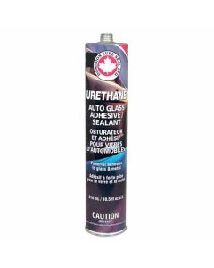Dominion Sure Seal 9006 Regular Cure Primerless Urethane, 300 mL Cartridge, Black, Liquid, 24 hr Curing