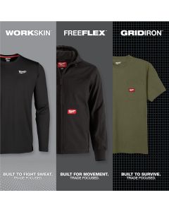 MLWF251G-L image(1) - Milwaukee Tool Women's FREEFLEX Pullover Hoodie- Gray - L