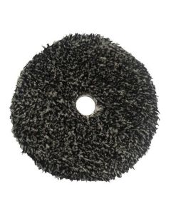 Wizards Products 11601 Cutting Pad, 6-1/2 in Overall Dia, Hook and Loop, Black