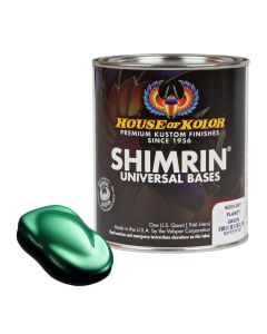 HOKC2C-BC09-Q01 image(0) - House Of Kolor SHIMRIN C2C-BC09-Q01 C2C Glamour Metallics Series Universal Basecoat, 1 qt Can, Planet Green