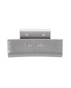 PWWT025S image(0) - Wegmann Automotive 0.25 oz Zinc Coated Clip-on TS Gray Series Wheel Weight (Box of 25)