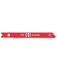 MLW48-42-0101 image(1) - Milwaukee Tool 2-3/4" METAL CUTTING JIG SAW BLADES, 14 TPI, HIGH SPEED STEEL, U-SHANK, (5-PK)