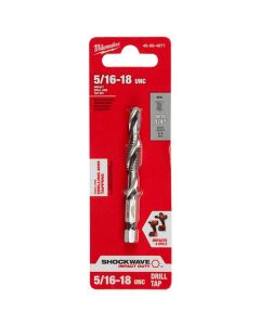 Milwaukee Tool 5/16-18 UNC SHOCKWAVE Impact Drill and Tap Bit
