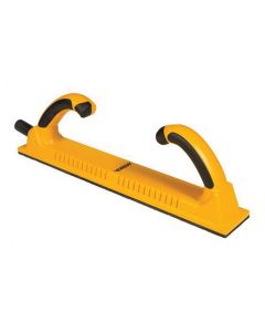 Mirka Abrasives 9116R Rigid Grip Faced Sanding Block, 2-3/4 in W x 16-1/2 in L, Hook and Loop Attachment