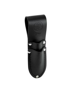 KLE5188T image(0) - Klein Tools Leather Cable Splicer Knife Holder, Tunnel Connect